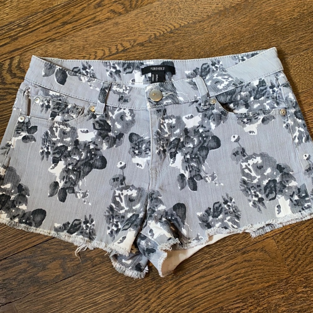 Forever 21 Floral Shorts
